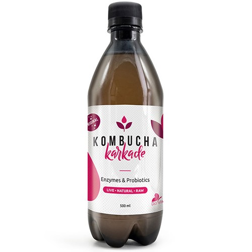 Kombucha Karkade (Ιβισκος) 500ml Dalvita